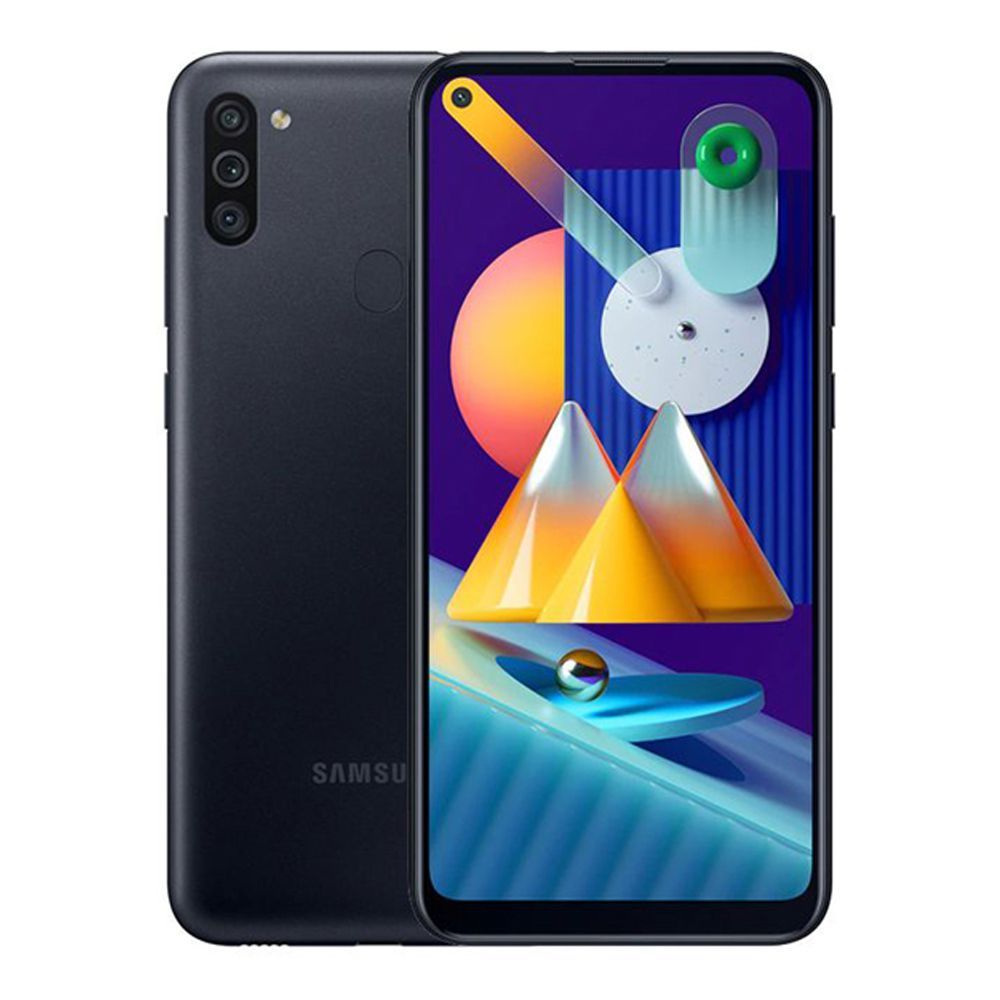 Samsung Galaxy M11 3GB/32GB Smartphone, Black, 6.4 Inches Display, SM-M115