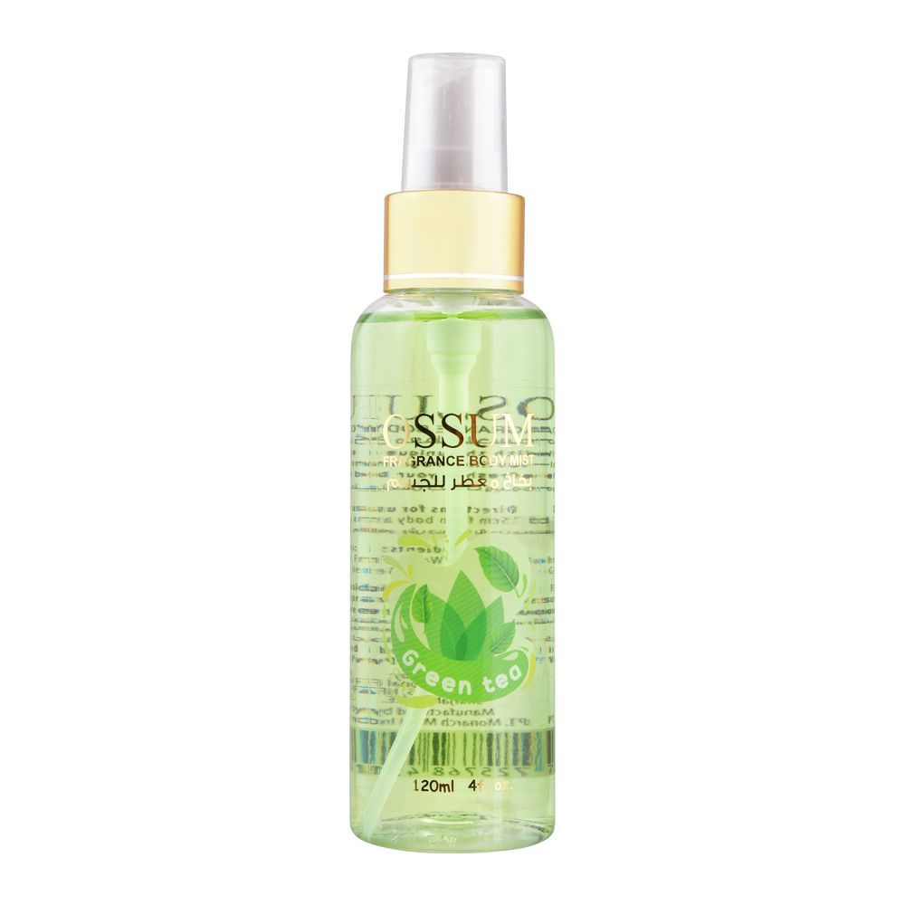 Ossum Green Tea Fragrance Body Mist, 120ml