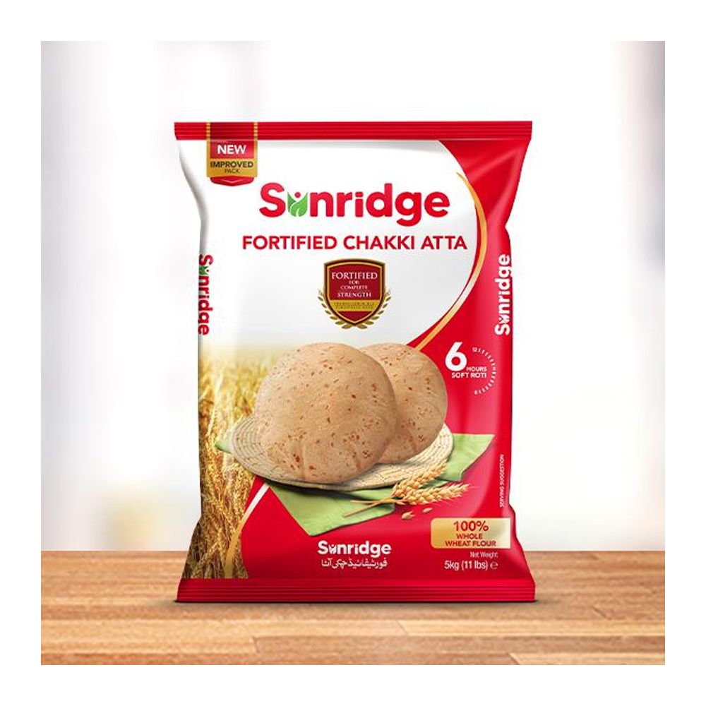 Sunridge Fortified Chakki Atta, 5Kg