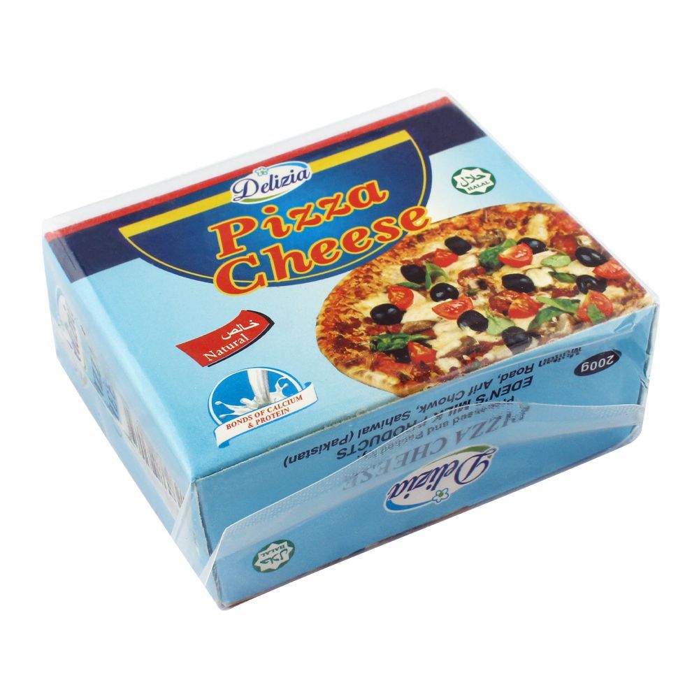 Delizia Pizza Cheese, Natural, 200g