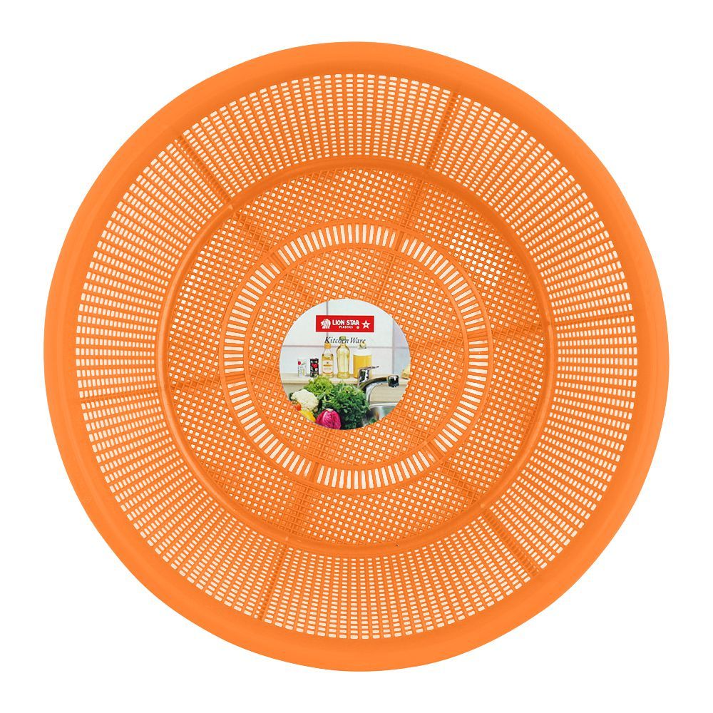 Lion Star Basin Strainer, 28cm, 8x11 Inches, Orange, BA-34