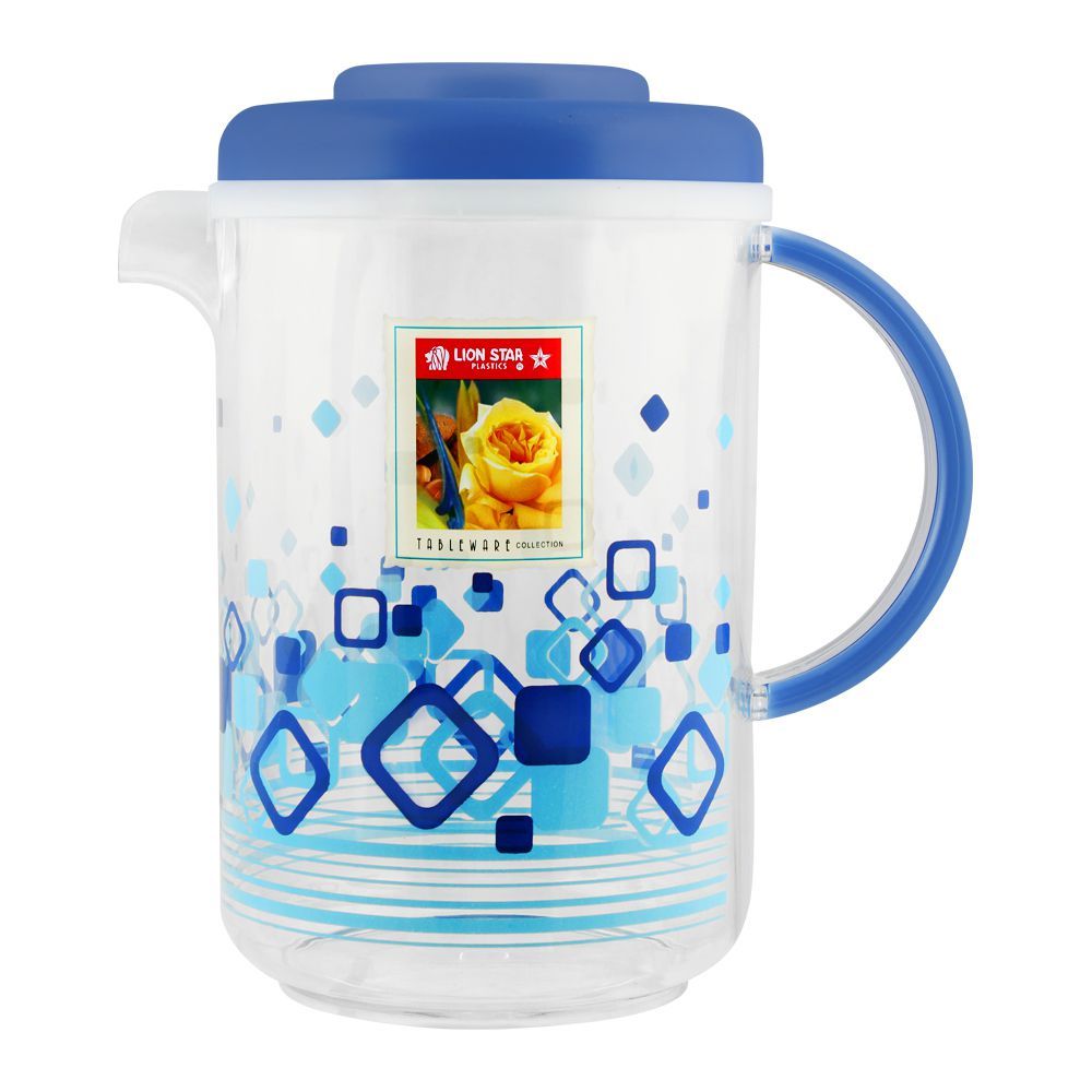 Lion Star Spectrum Water Jug, 1.5 Liters, Blue, K-15