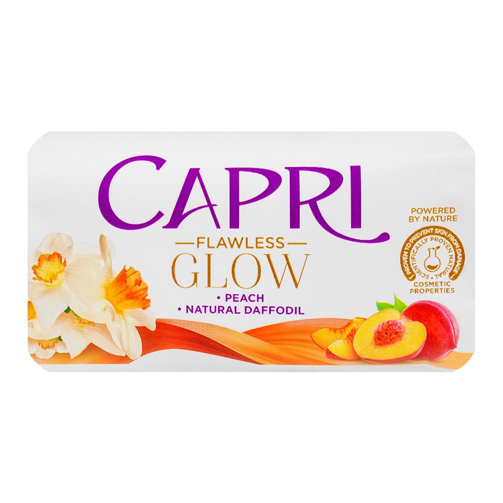 Capri Glow Daffodil Peach Soap, 150g