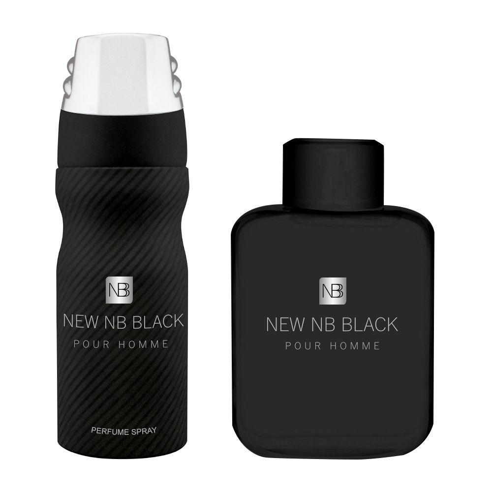 Order New NB Black Pour Homme Set For Men, Eau De Toilette 115ml