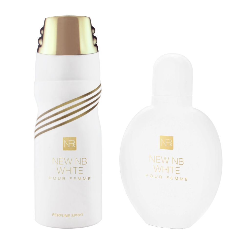 Purchase New NB White Pour Femme Set For Women, Eau De Toilette