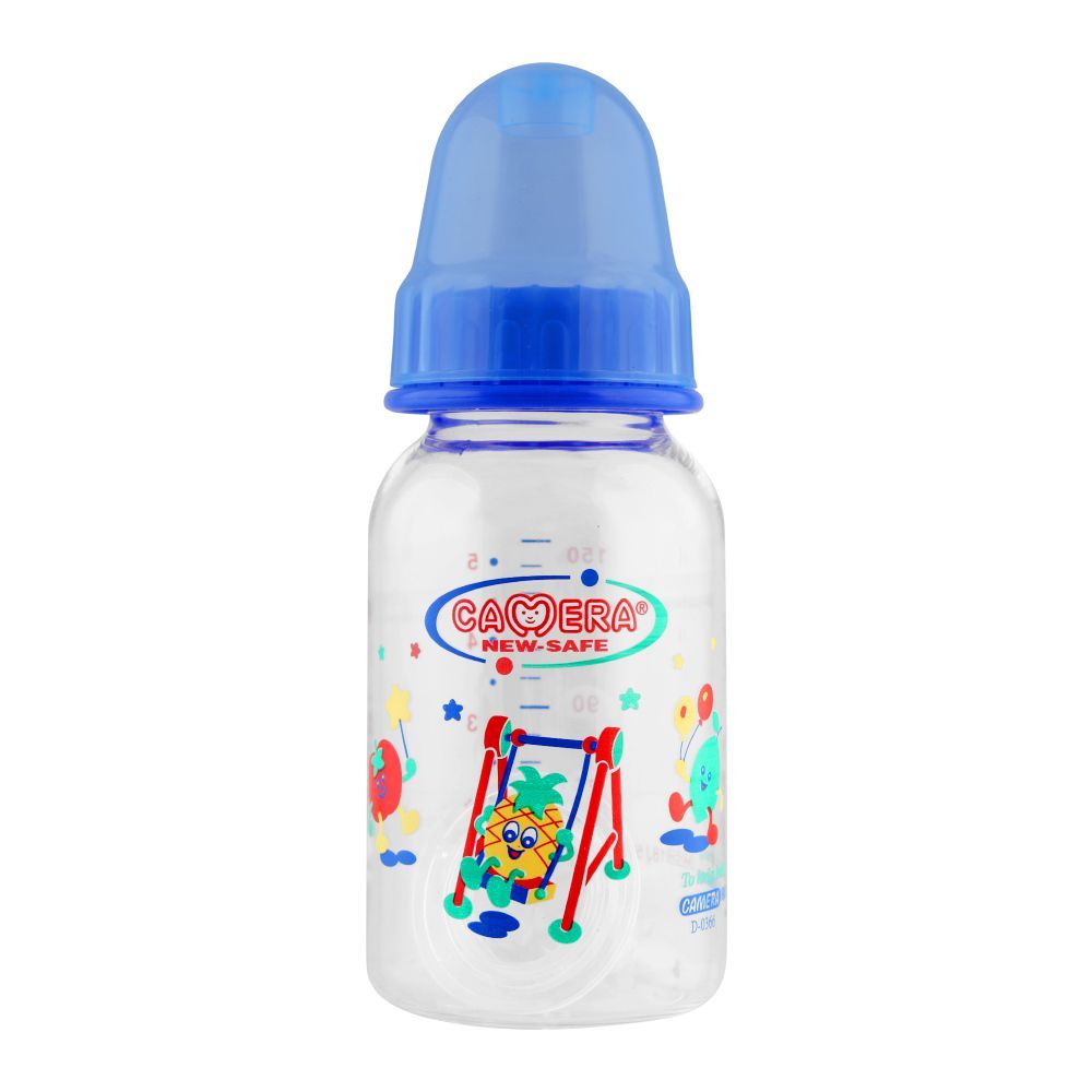 Camera Decorated Anti-Colic Feeding Bottle, 140ml, 11855