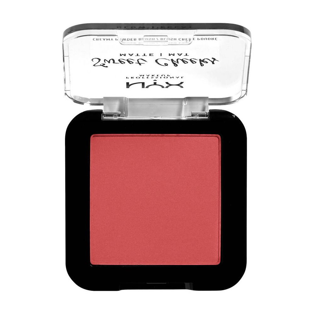 NYX Sweet Cheeks Creamy Powder Matte Blush, Citrine Rose