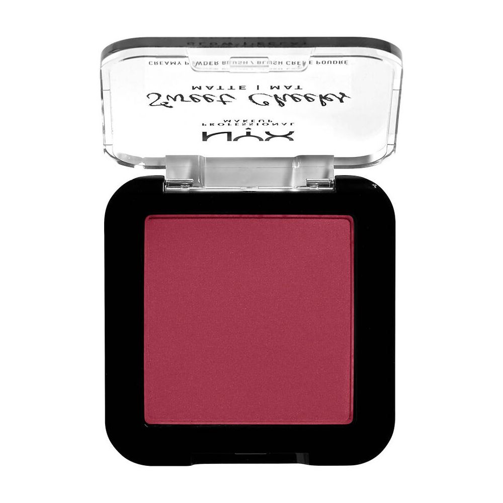 NYX Sweet Cheeks Creamy Powder Matte Blush, Risky Business