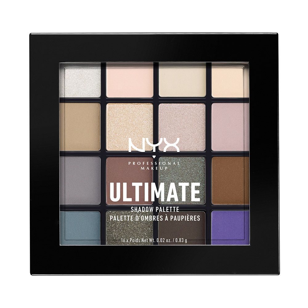 NYX Ultimate Eyeshadow Palette, 02 Cool Neutrals