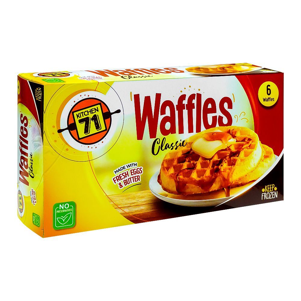 Kitchen 71 Waffles Classic, 6-Pack