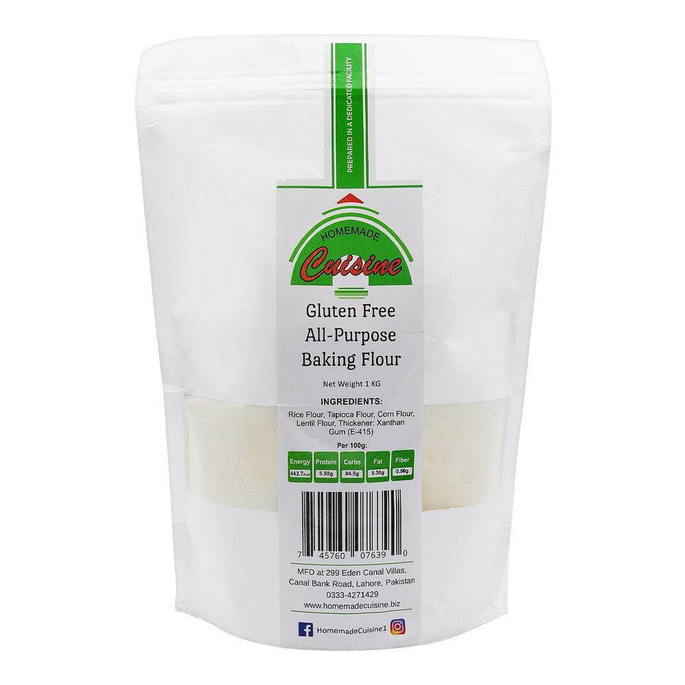 Buy Home Made Cuisine All-Purpose Baking Flour, Gluten Free, KG
