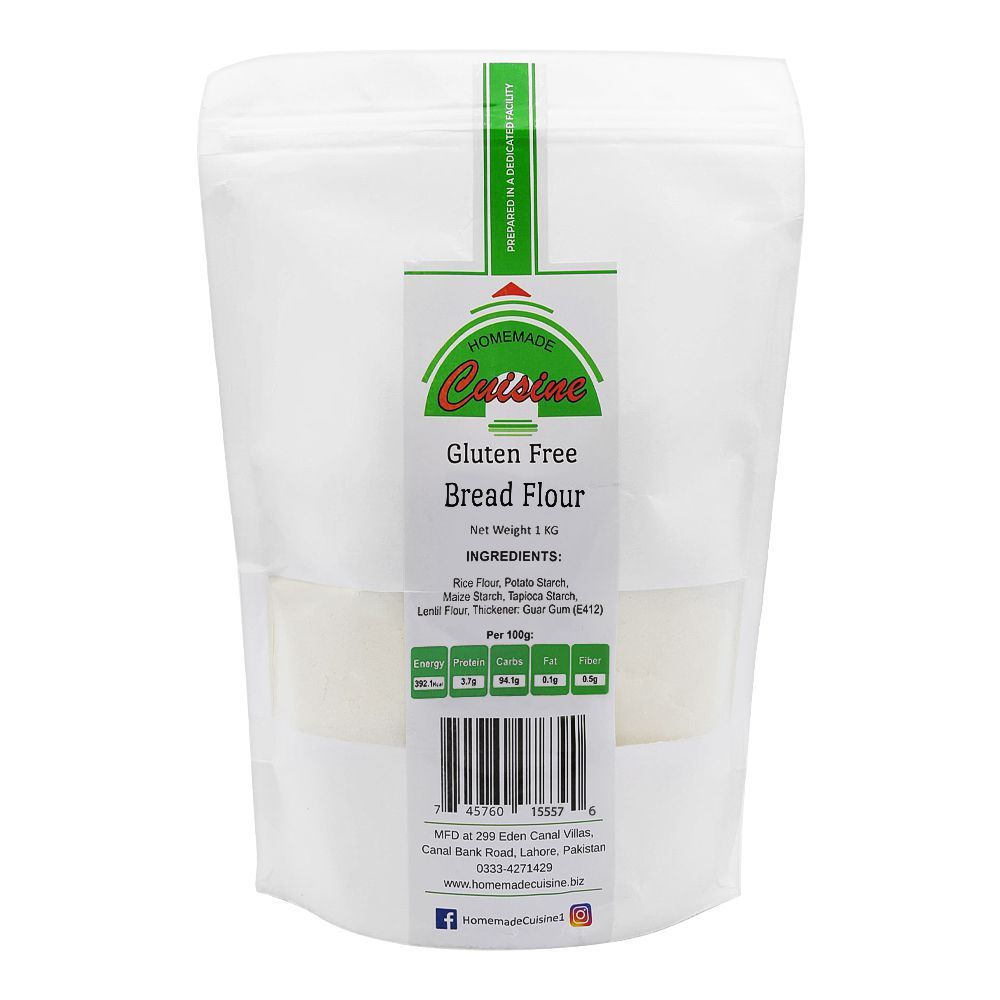 Home Made Cuisine Bread Flour, Gluten Free, 1 KG