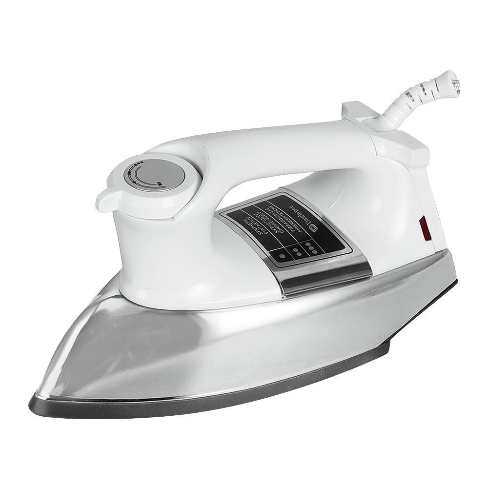 Dawlance Smart Heating Dry Iron, 1020W, White, DWDI-1020