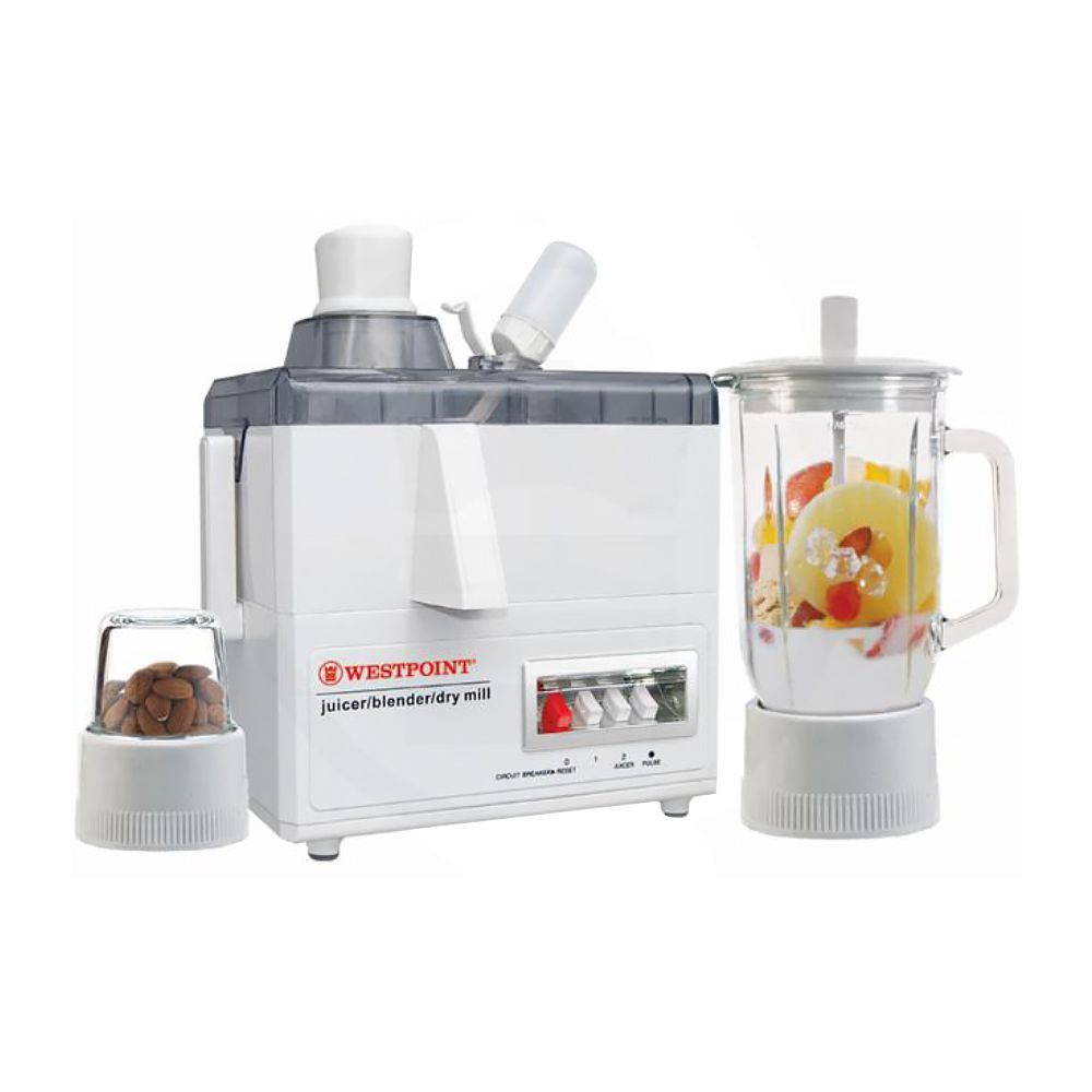 West Point Deluxe Juicer Blender Dry Mil, 750W, WF-8813