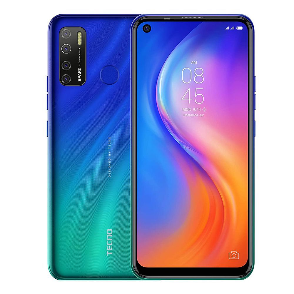 Tecno Spark 5 Pro 4GB/128GB Seabed Blue Smartphone