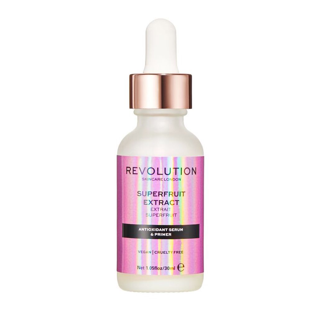 Makeup Revolution Superfruit Extract Antioxidant Rich Serum & Primer, 30ml