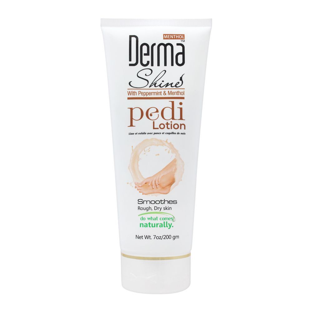 Derma Shine Peppermint & Menthol Pedi Lotion, 200g