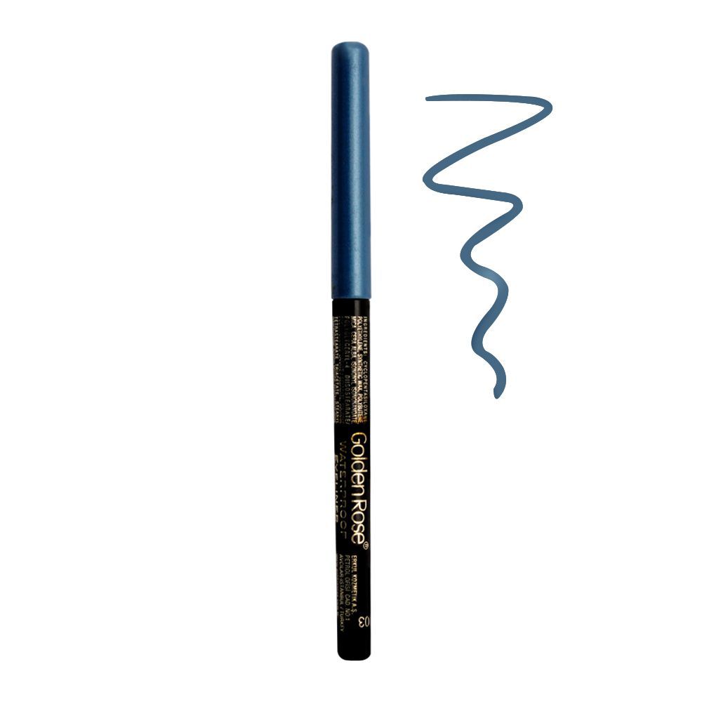 Golden Rose Waterproof Automatic Eyeliner, 03