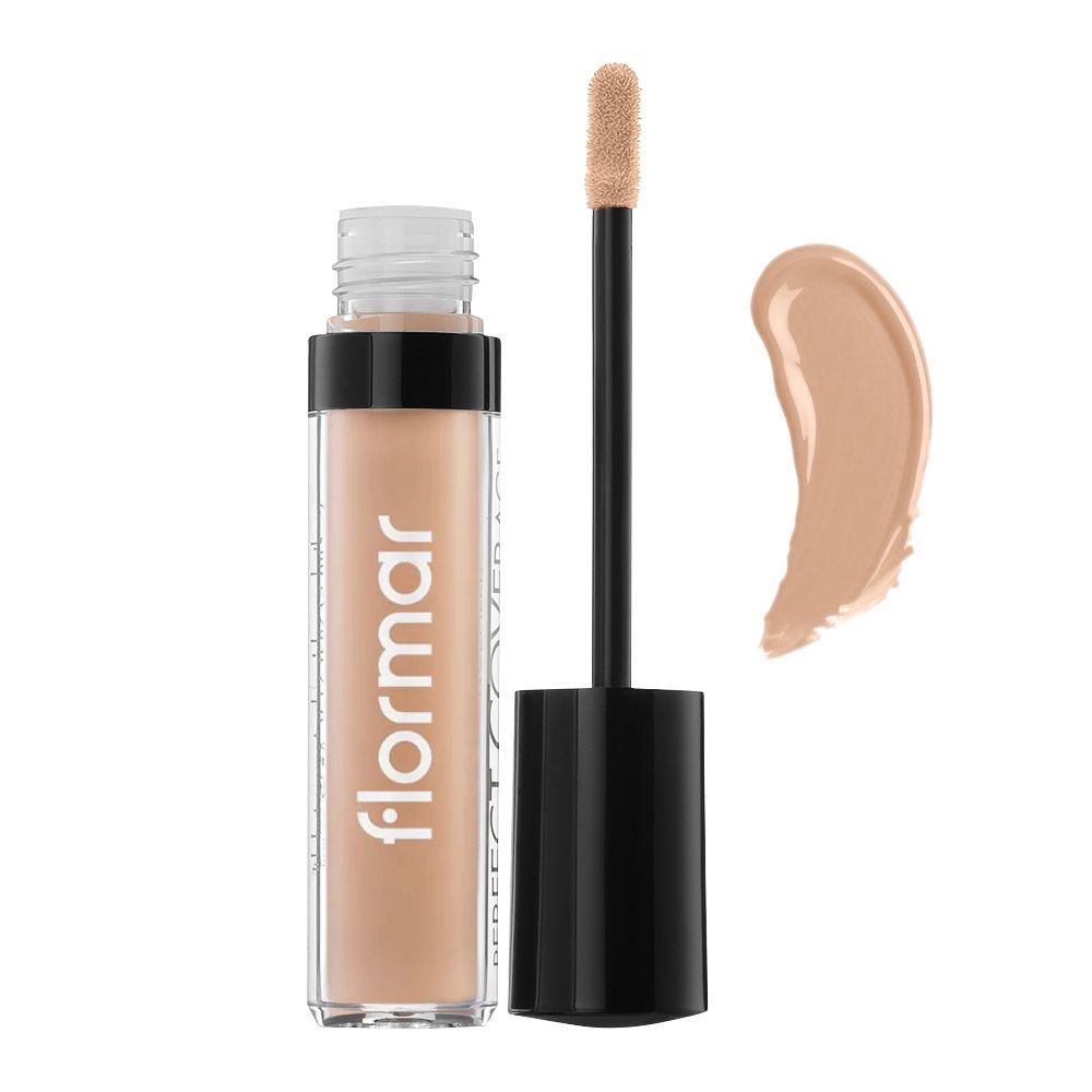 Flormar Perfect Coverage Liquid Concealer, 003, Light Beige