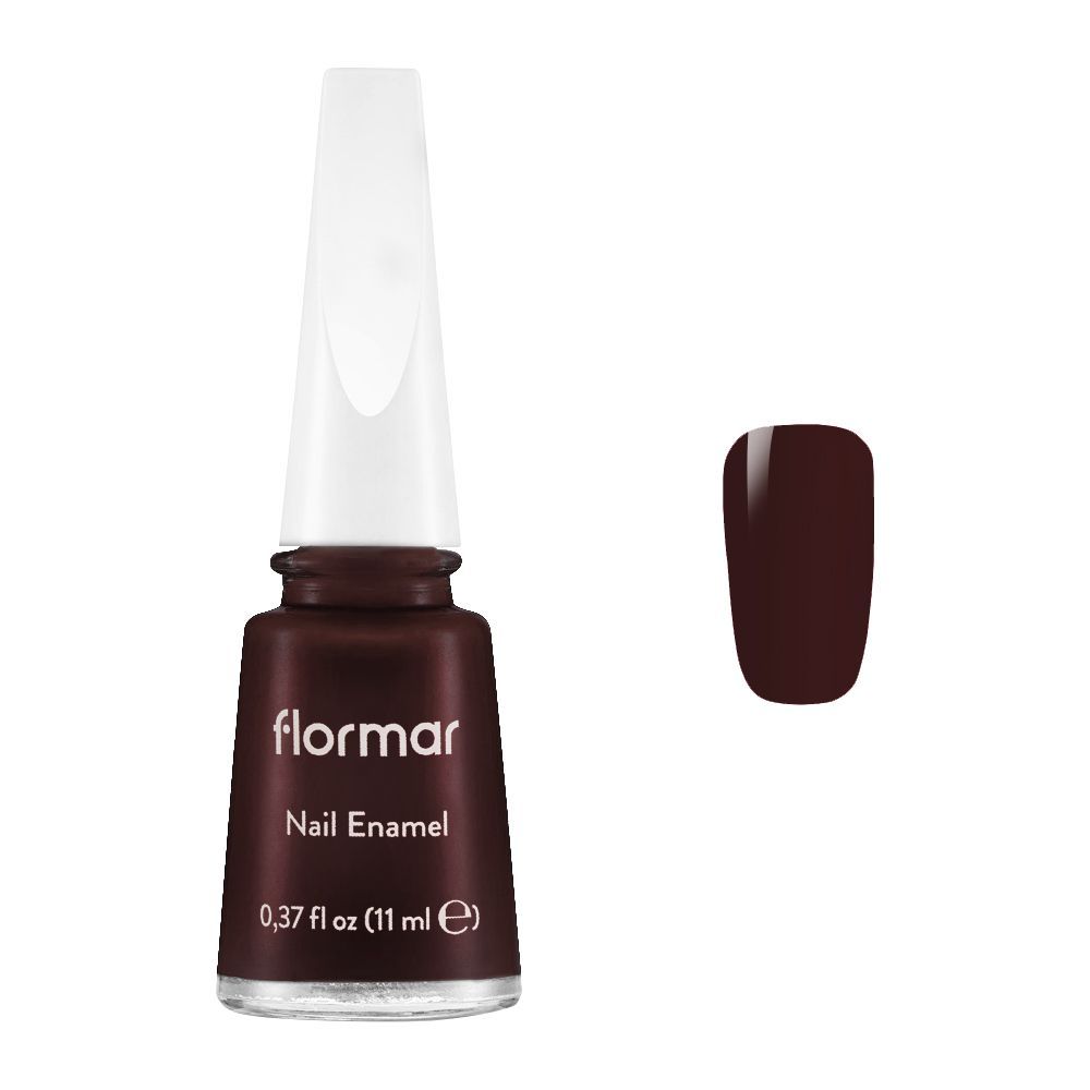 Flormar Nail Enamel, 306 Lost In Bordeaux, 11ml