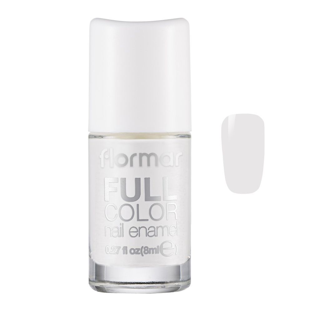 Flormar Full Color Nail Enamel, FC01 Over The Alps, 8ml