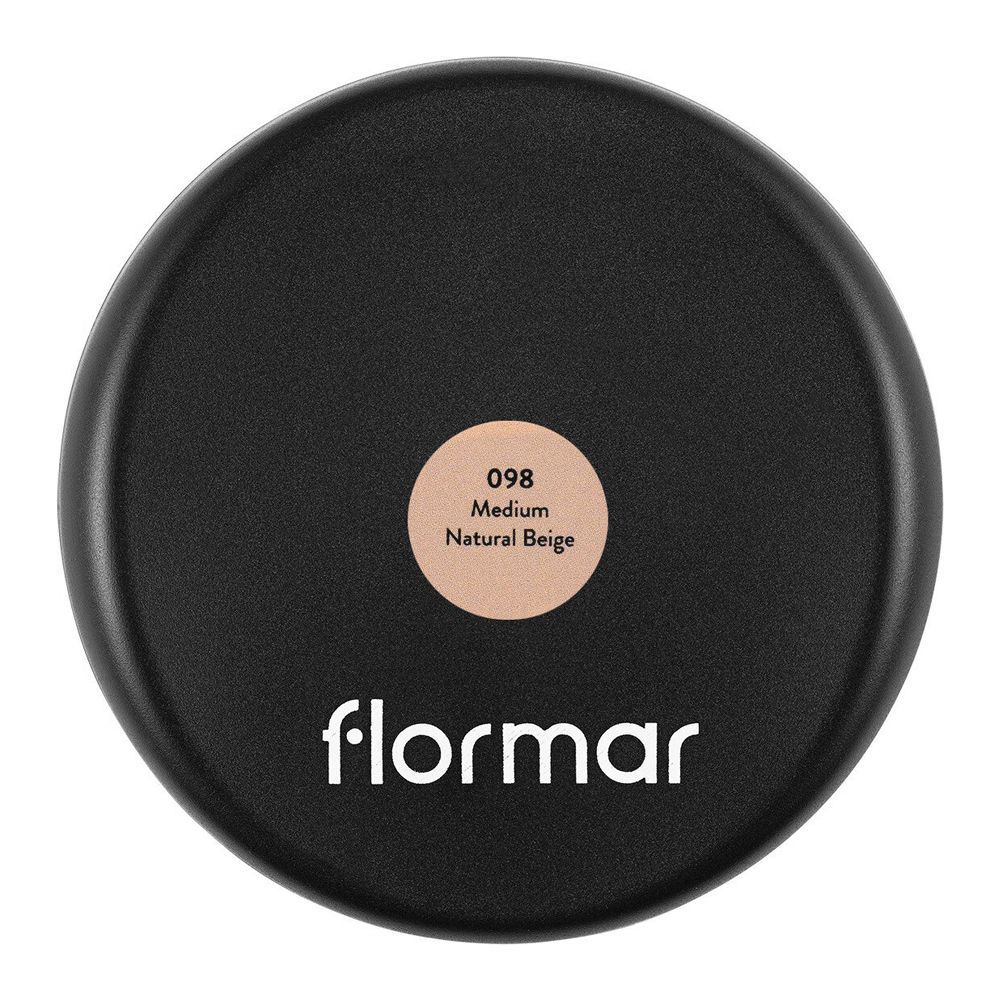 Flormar Compact Powder, 98 Medium, Natural Beige