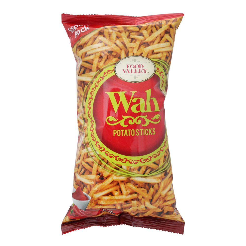 Wah Potato Sticks, Red Chilli, 150g