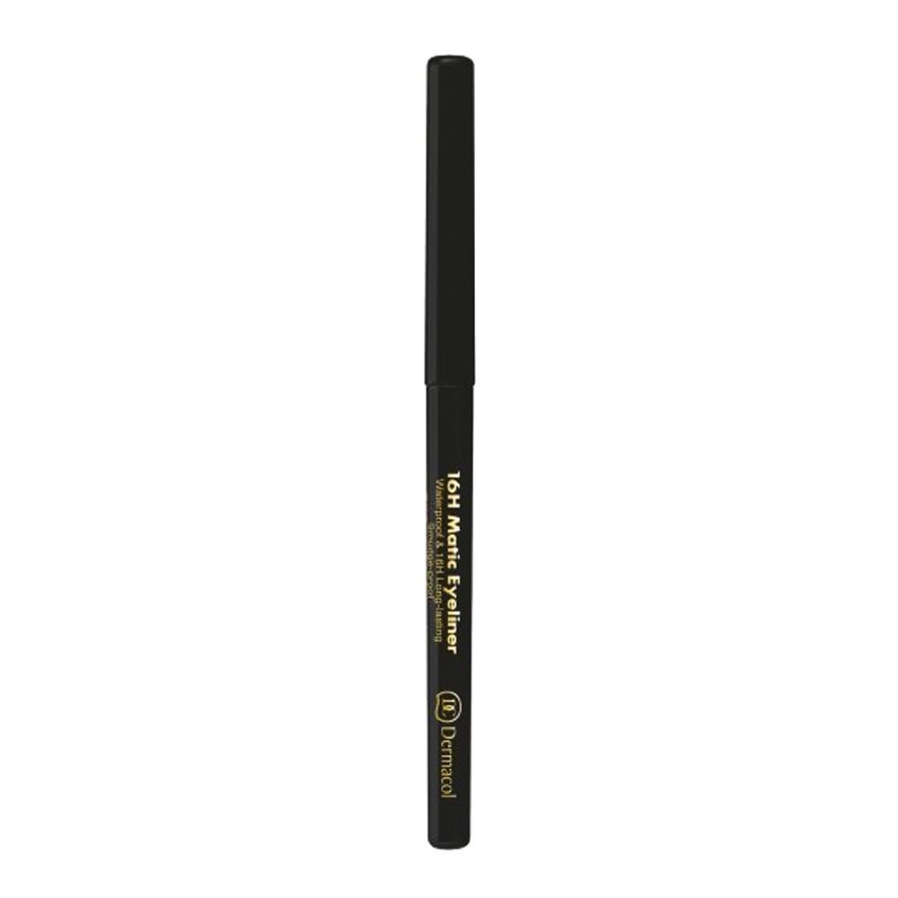 Dermacol 16H Waterproof & Long Lasting Matic Eyeliner, Black