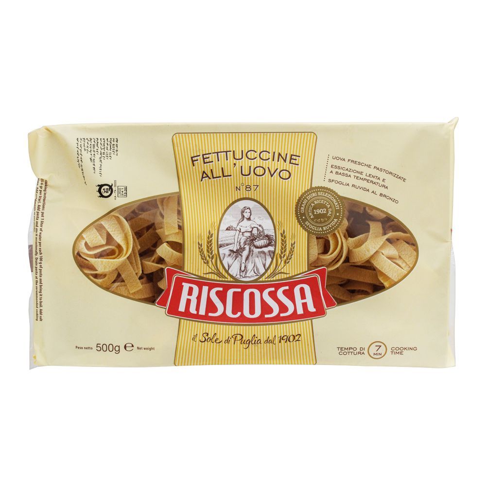 Riscossa Fettuccine All'uovo, No. 87, 500g