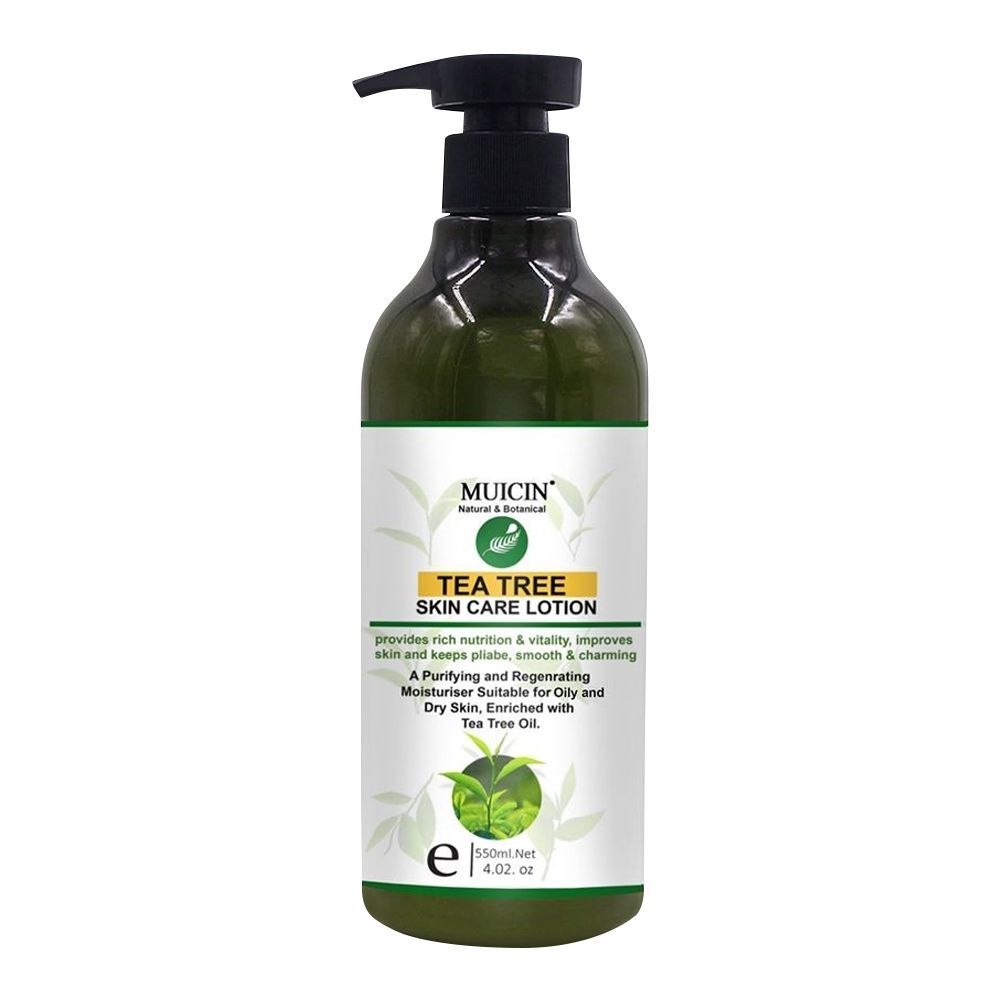 Muicin Tea Tree Skin Care Lotion, 550ml