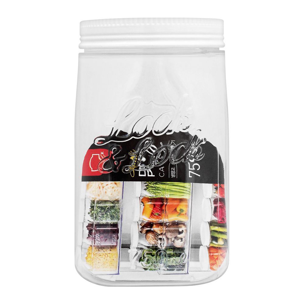 Lock & Lock Door Pocket Square Canister, 750ml, LLHTE530