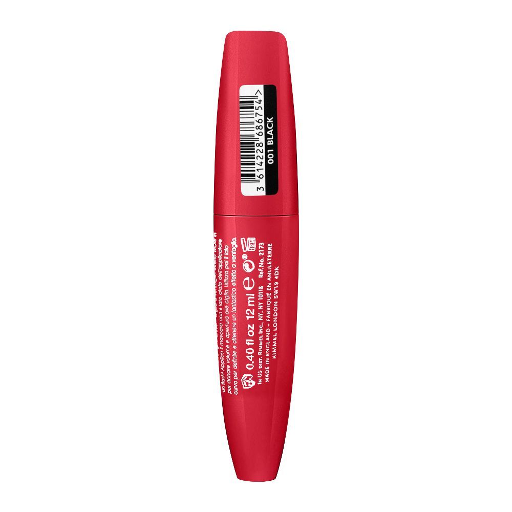Rimmel London ScandalÉyes Reloaded Mascara 001 Black 14 ML