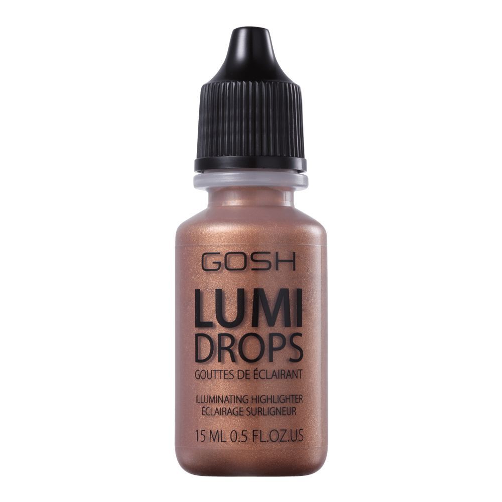 Gosh Lumi Drops Illuminating Highlighter, 006 Bronze, 15ml