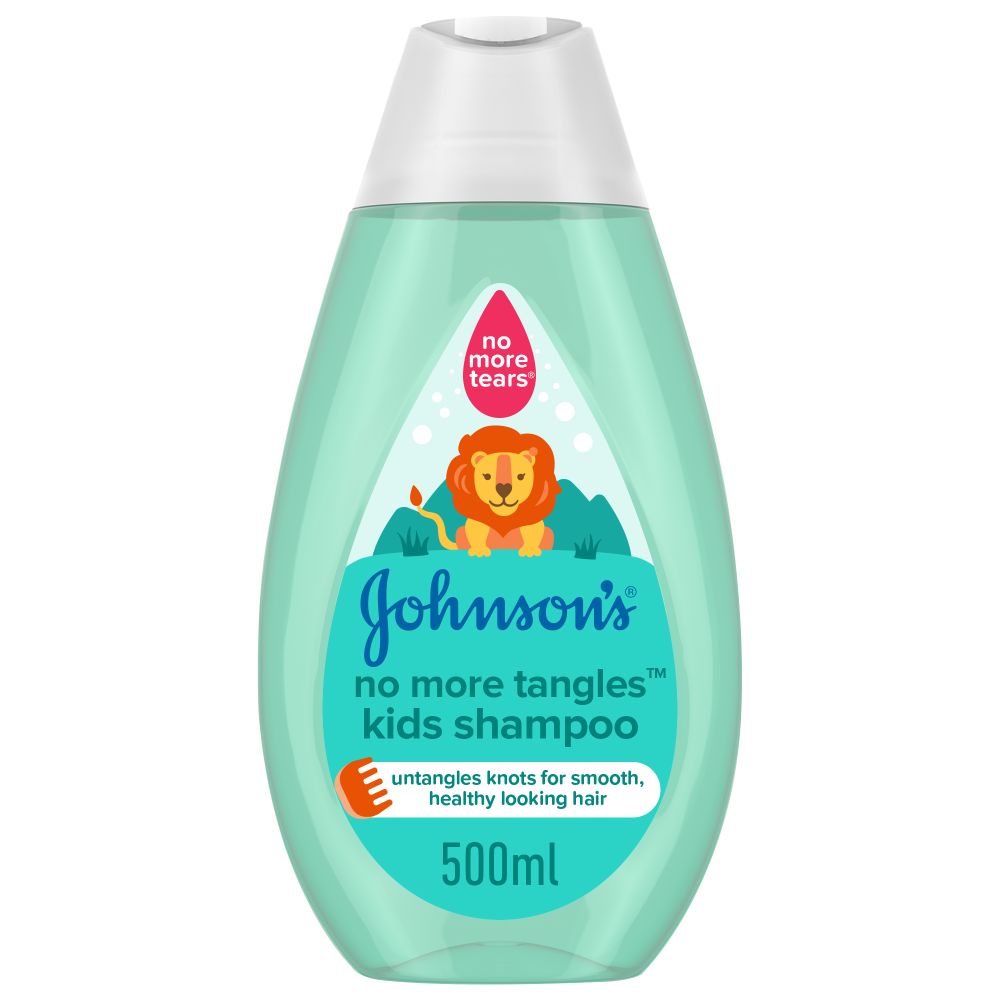 Johnson's No More Tangles Kids Shampoo, 500ml