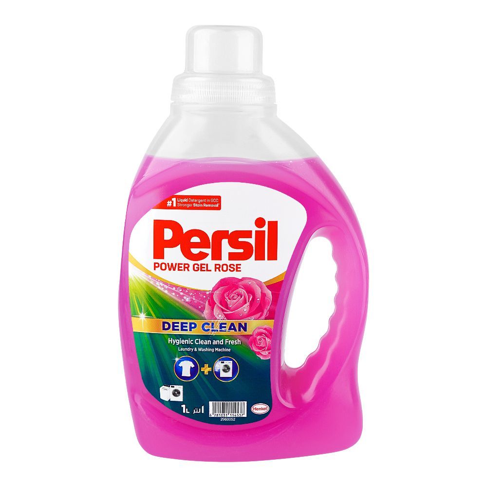 Persil Rose Power Gel Liquid Laundry Detergent, 1 Liter