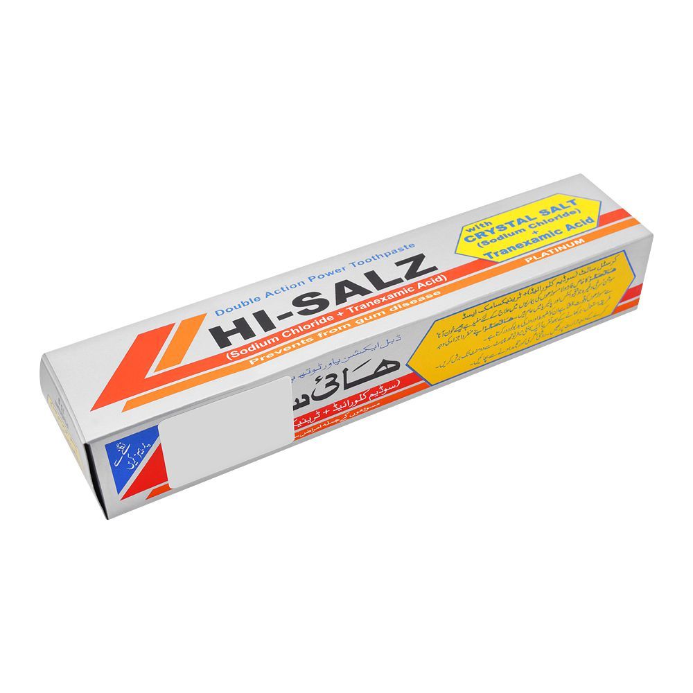 Hi-Salz Sodium Chloride + Tranexamic Acid Toothpaste, 75g