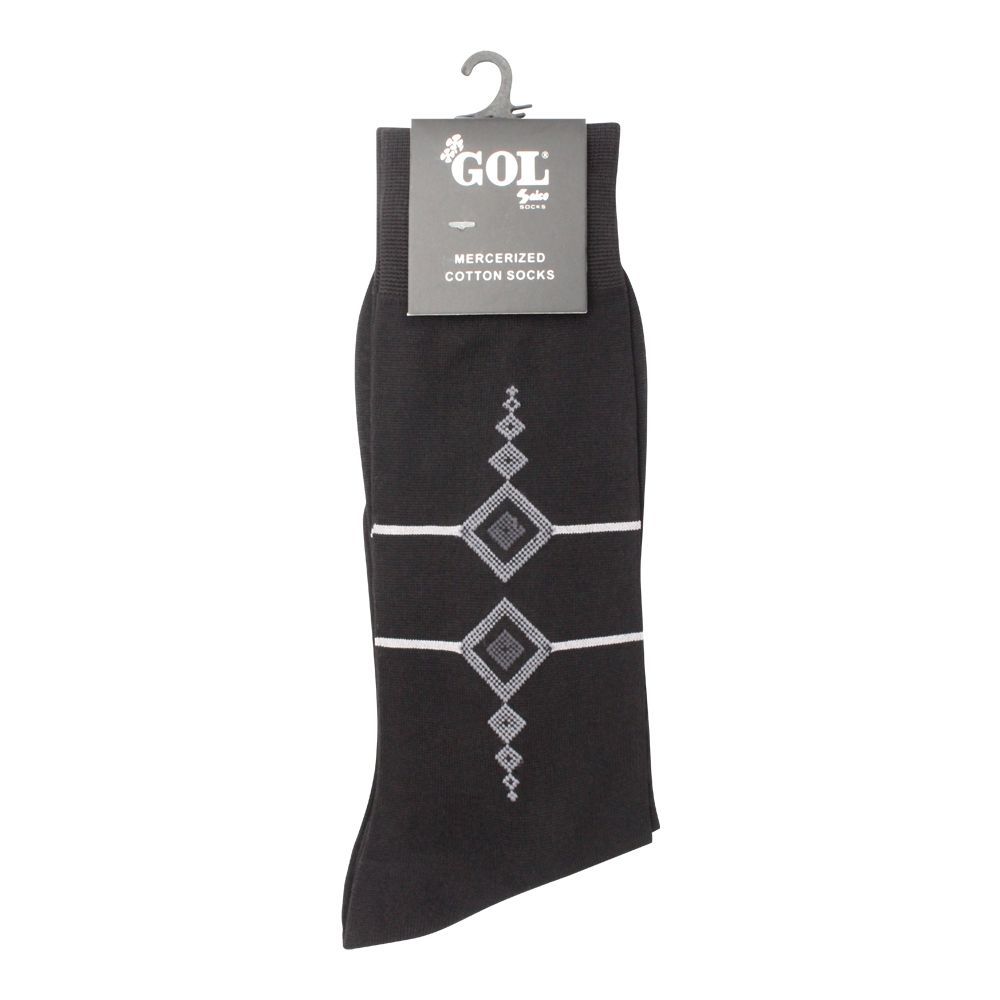 Gol Mercerized Cotton Socks, Black