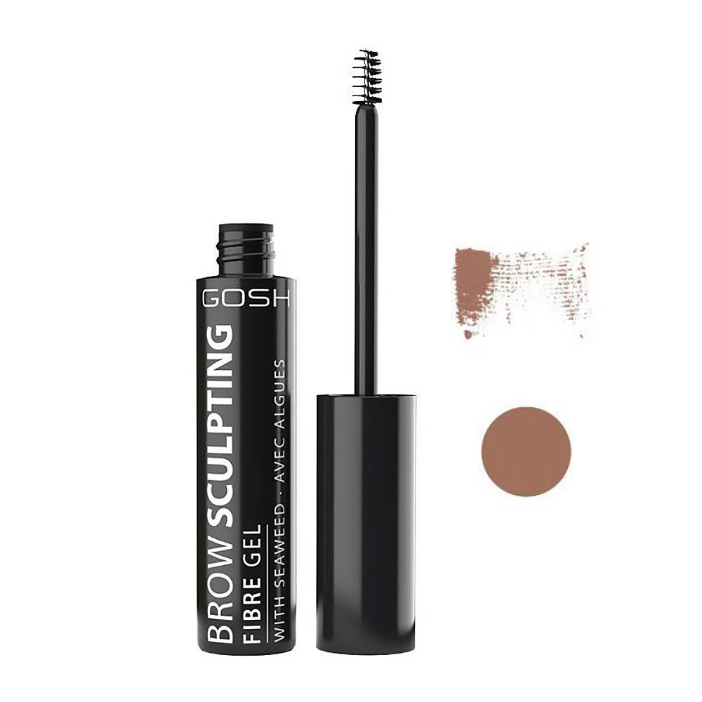 Gosh Brow Sculpting Fiber Gel, 001 Nutmeg