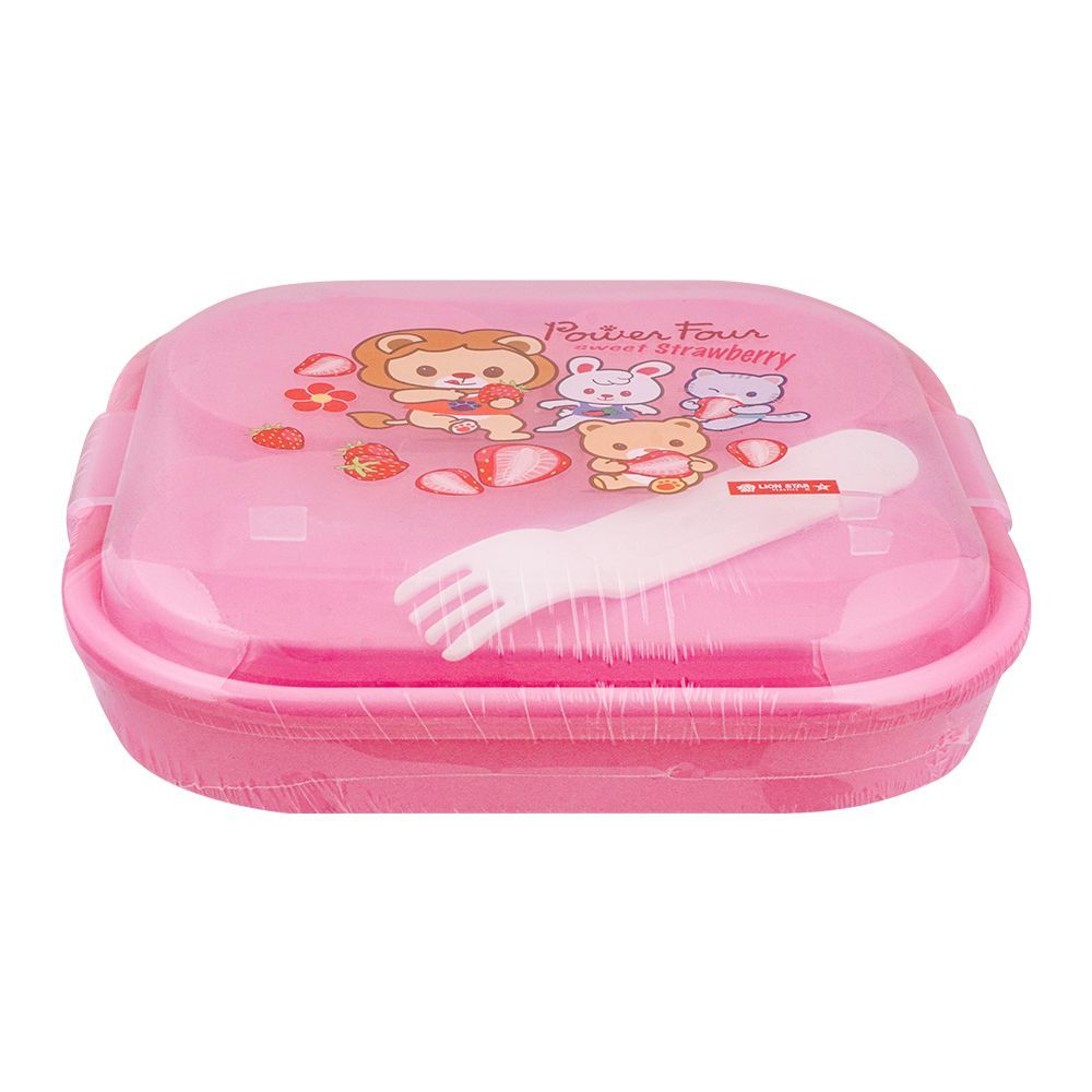 Lion Star Fiesta Lunch Box, Pink, BC-17