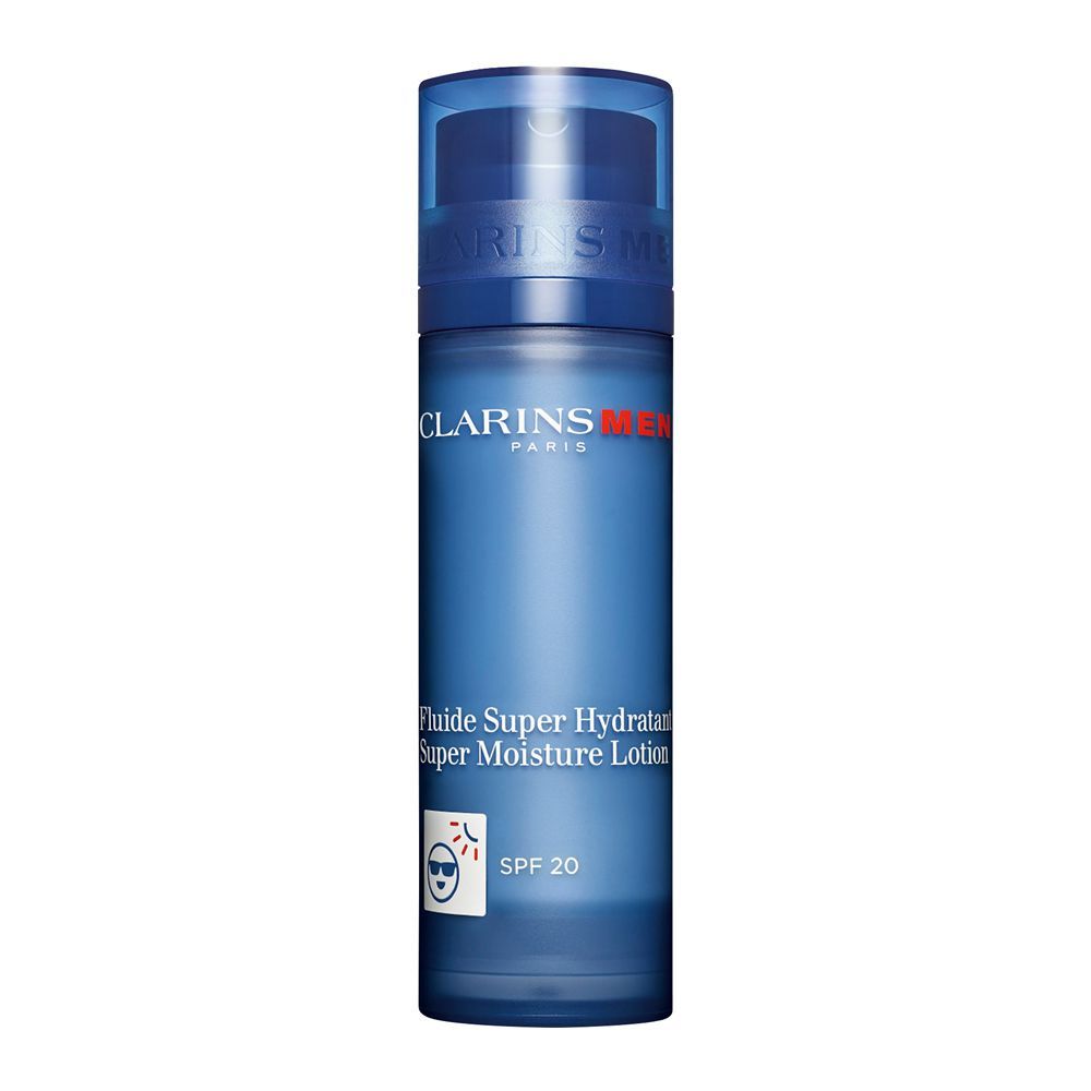 Clarins Paris Men Super Moisture Lotion, SPF 20, 50ml