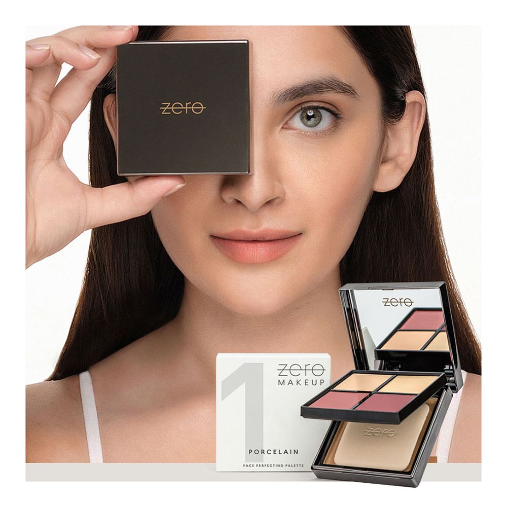 Buy Zero Makeup Face Perfecting Palette, Porcelain Online at Special ...