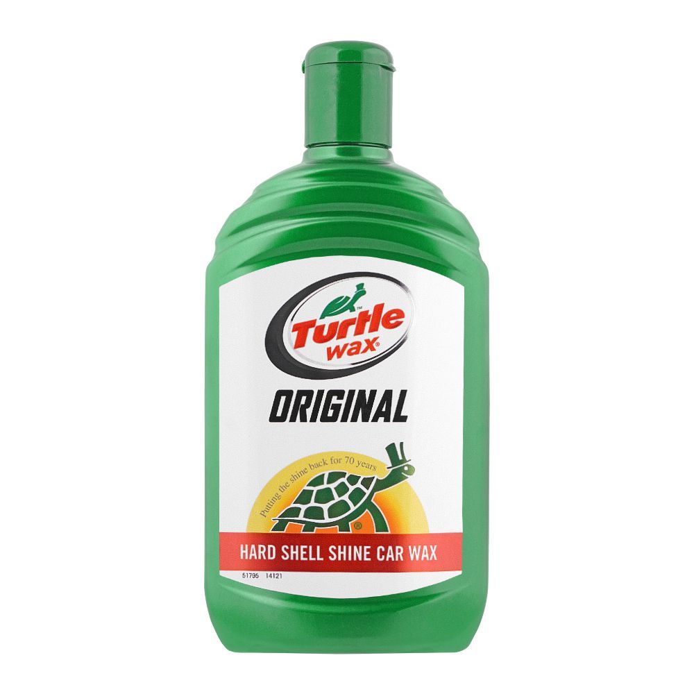 Turtle Wax Original Hard Shell Shine Car Wax, 500ml