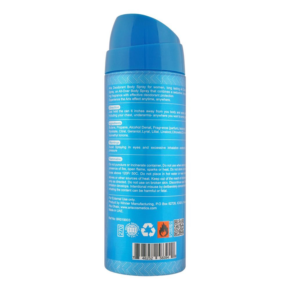 Buy Aris Angelina Women Deodorant Body Spray 200ml Online At Special 