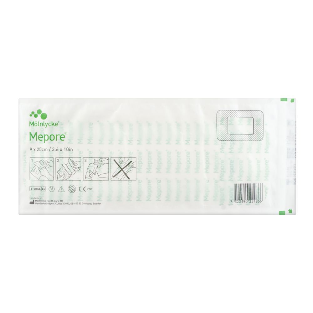 Mepore Dressing Bandage, 9 x 25cm