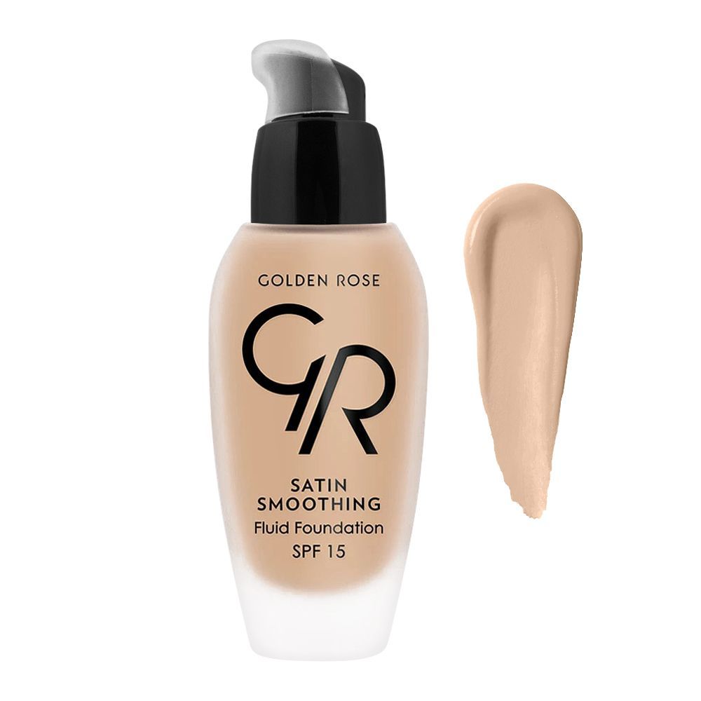 Golden Rose Satin Smoothing SPF 15 Fluid Foundation, 35