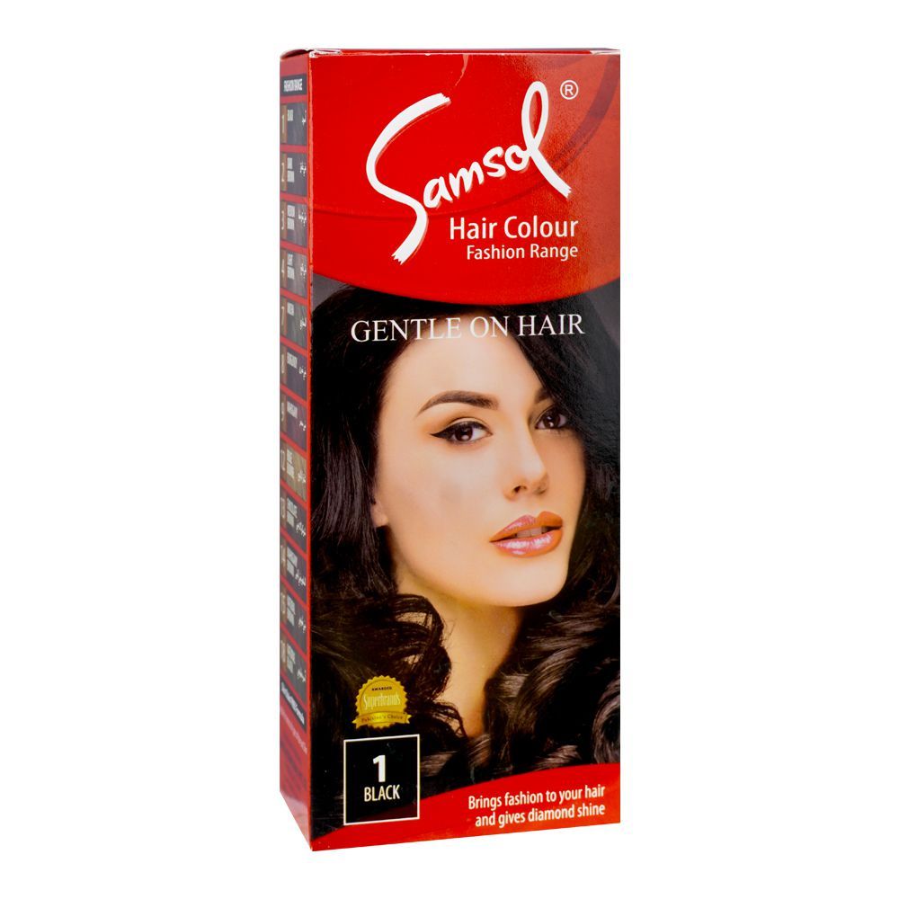 Samsol Fashion Range Hair Colour, 1 Black