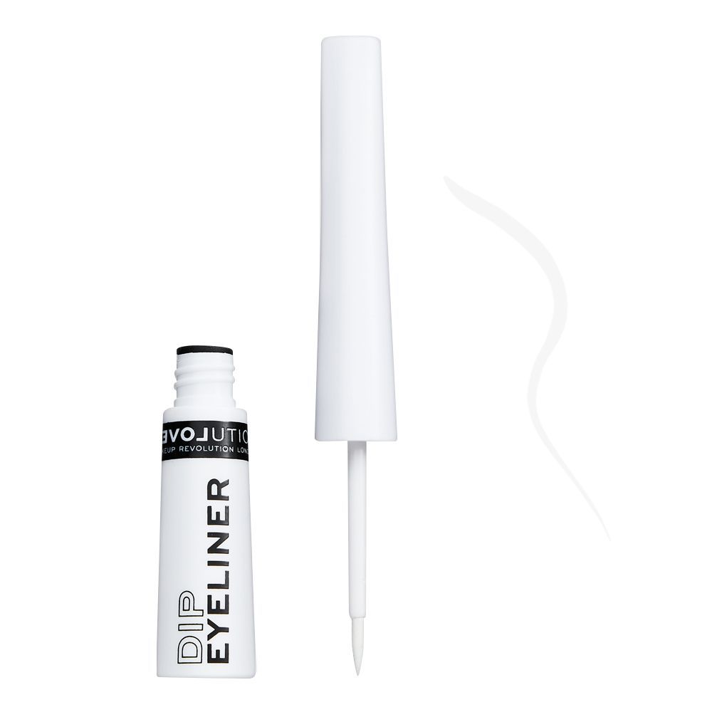 Makeup Revolution Relove Dip Eyeliner, White