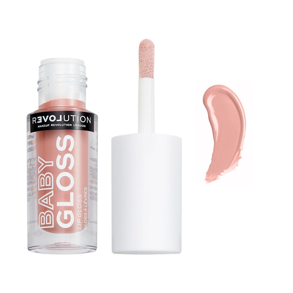 Makeup Revolution Relove Baby Lip Gloss, Sugar