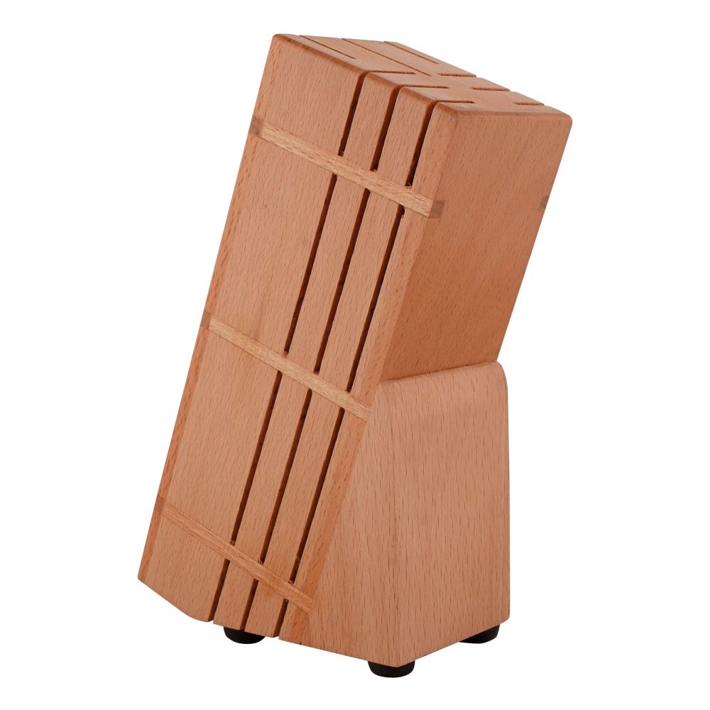 Amwares Beech Wood 9 Slots Knife Block, Big, 008005