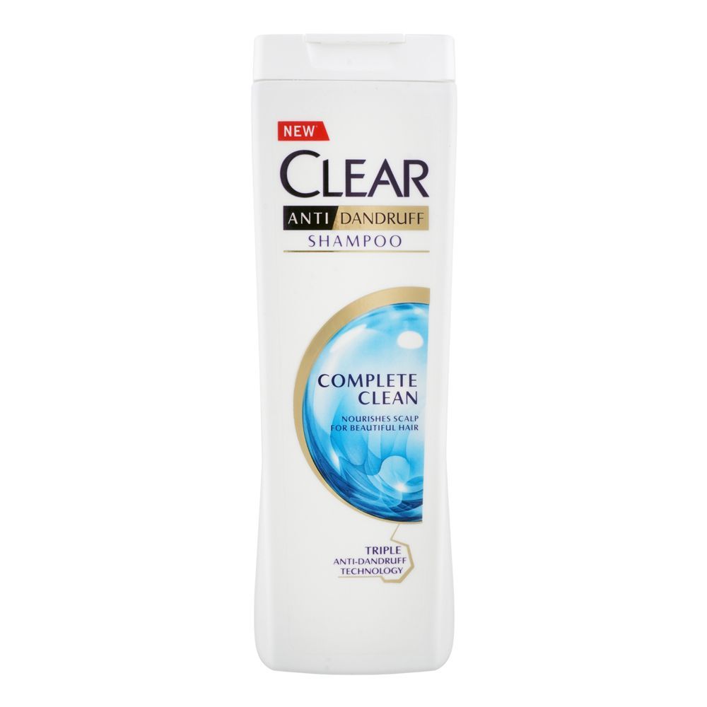 Clear Anti-Dandruff Complete Clean Shampoo, 380ml